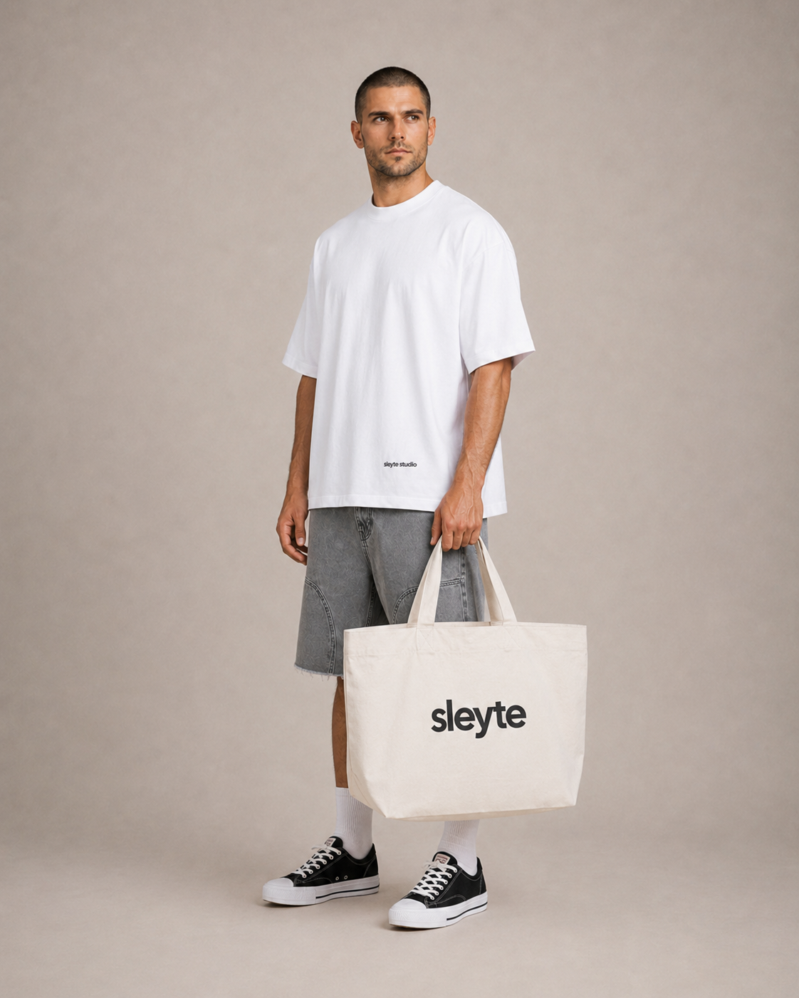 the sleyte. tote